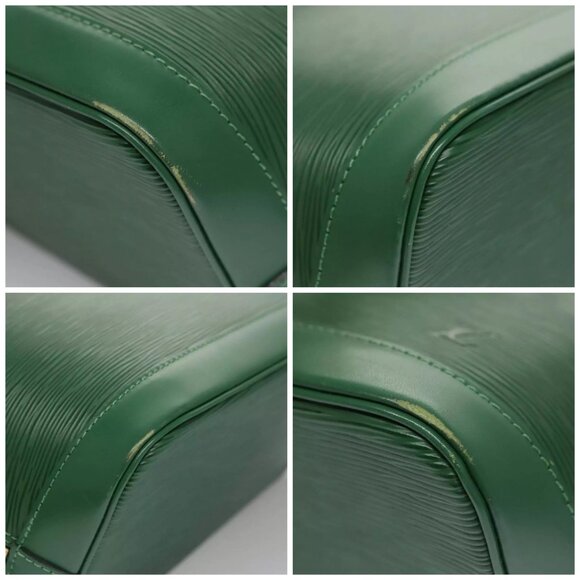 LOUIS VUITTON Epi Alma Hand Bag Borneo Green - Picture 16 of 16